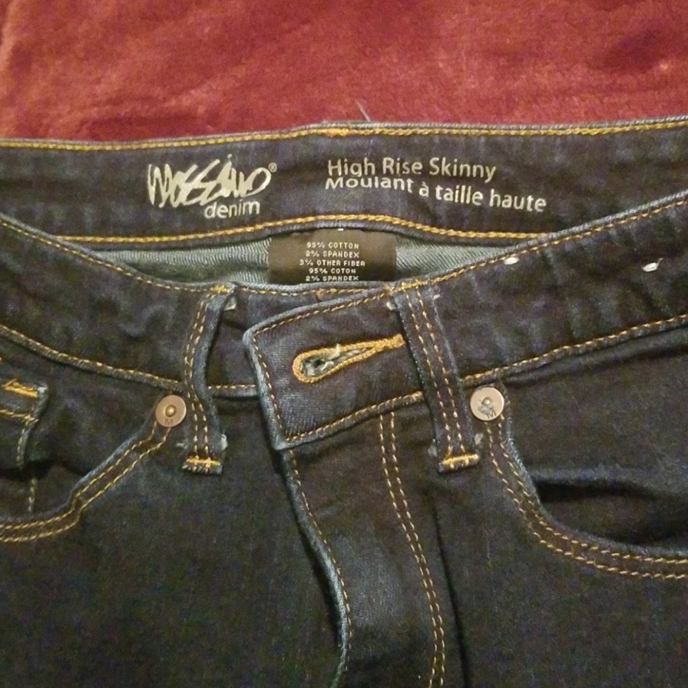 Mossimo Denim High Rise Skinny jeans